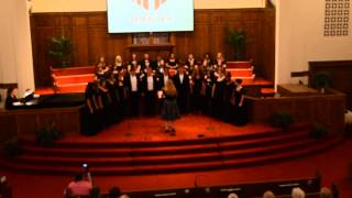 Dies Irae from Mozarts Requiem Hibriten High School Honors Ensemble Spring 2014 [upl. by Vite]