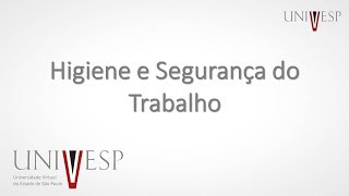 Higiene e Segurança do Trabalho  Aula 01  Terminologia [upl. by Chara]