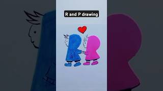 Rinki and Pinki painting ❤art drawingtutorials painting status shorts [upl. by Iroj295]