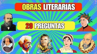 ​ ¿Cuánto sabes de obras literarias 📚  Preguntas y respuestas ✍️​​ [upl. by Libove376]