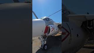 Grumman A6 Intruder out at the Oakland aviation museum [upl. by Carlen]