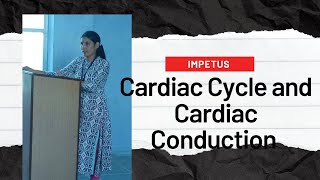 Cardiac Cycle and conduction  Diastole Atrial And Ventricular Systole Class 11  Bsc Nursing [upl. by Eppie]