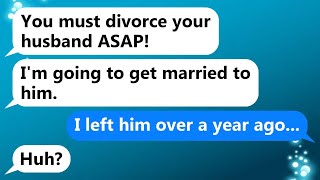 After divorcing my husband a year ago a womans text shook me to the core [upl. by Ylrebma]