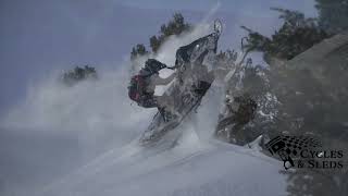 Polaris Boost  SkiDoo Factory Turbo Backcountry Edit CyclesandSleds [upl. by Jade]