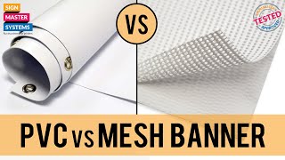 PVC vs Mesh Banner [upl. by Lentha]