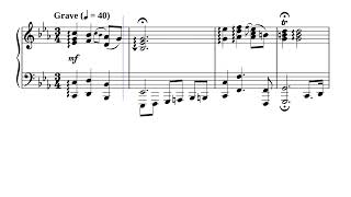 quotCome Sweet Deathquot BWV 478 a Variation for Harp [upl. by Dorman]