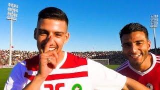 VOETBALLEN IN MAROKKO RAPPERS amp LEGENDES  TOUZANI VLOG [upl. by Nell]