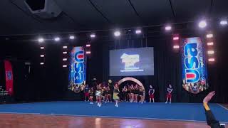 Cerritos High School Varsity Yell Nationals 2018 [upl. by Esilegna]