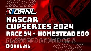 ORNL Cup Series 2024 Playoffs  Round Of 8  Miami Homestead 200 [upl. by Pachton]