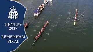 Remenham Final  Leander amp U London v Waiariki  Henley 2017 [upl. by Poore]