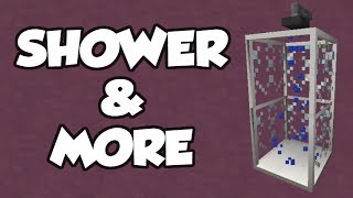 MrCrayfishs Furniture Mod Update 22  Showers  More Features [upl. by Amikay]