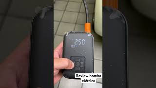 Review bomba de ar elétrica  AliExpress air car mtb pump aliexpress [upl. by Sandor]