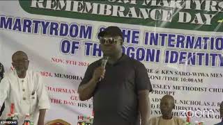 GSLSN hosting Ogoni Community Event [upl. by Eendys739]