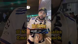 Emre Can Would Hate Nuri Sahin For Asking To Defend Vini 💀 Real Madrid 52 Borussia Dortmund FanCam [upl. by Emily]