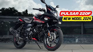 New Pulsar 220F 2024 Compete Review New Features amp New Look 💥 [upl. by Rafa]