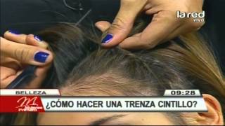 Aprende a hacer la trenza cintillo [upl. by Nonad]