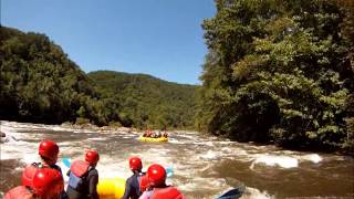 Middle Ocoee Rafting Double Suck [upl. by Michel]