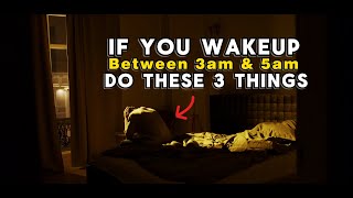 FULL VIDEO 👈If you wake up between 3AM amp 5AM DO THESE 3 THINGS By Miz Mzwakhe Tancredi meditation [upl. by Kronick21]