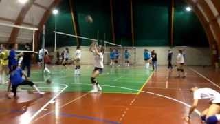 Allenamento volley Orago Marzo 2014 [upl. by Einneb]