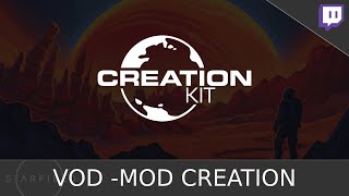 Starfield Mod Creation Live Stream VOD [upl. by Amalie]