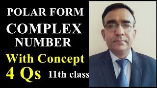 class 11 maths Polar form of complex numberImportant questions cbse 2019 [upl. by Bashemeth309]