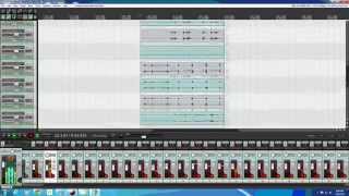 BFD3 VST multi track out recording [upl. by Anaiad]