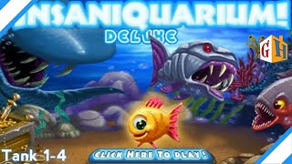 MAENIN GAME WAKTU SD  Insaniquarium Deluxe Gameplay 1 [upl. by Hillman412]