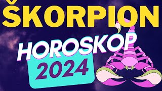 ♏︎ ŠKORPION  TVOJA HOROSKOPSKA PROGNOZA ZA CIJELU quot 2024 quot GODINU Tarot  Astrologija [upl. by Ailido914]