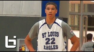 Jayson Tatum is rising to the top Elite 15 year olds Ballislife Summer Mixtape [upl. by Norine]