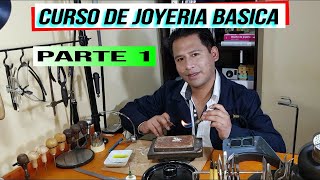 CURSO DE JOYERIA BASICA herramientas para joyería how to make jewelry at home for beginners [upl. by Teresina]