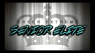 Cheer Extreme Senior Elite  NCA Mix 201718 [upl. by Shifrah189]