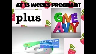 GenderMaker Test at 13 Weeks Pregnant PLUS GIVEAWAY [upl. by Sipple739]