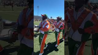 The Marching 100 pregame entrance famuly marching100 [upl. by Graniah245]