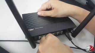 How to setup Asus RTN12B1 as WIFI Extender [upl. by Hayotal619]