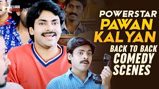 Pawan Kalyan Back To Back Comedy Scenes  Pawan Kalyan Best Comedy Scenes  Mango Telugu Cinema [upl. by Llesirg672]