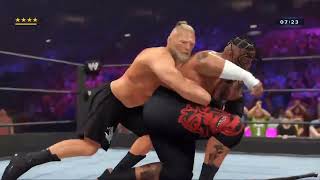 Full Match  Brock Lesnar vs Umaga  Iron Man Match 2023  WWE Nov 25 2023 [upl. by Viviyan]