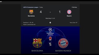 Finally barca won against bayern [upl. by Jennica]