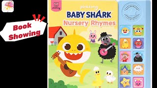 Book showing Pinkfong Baby Shark Nursery Rhymes [upl. by Walling]