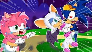 Sonic Love Rouge  Amy vs Love stories will be sad but happy endingFNF [upl. by Jeffie]