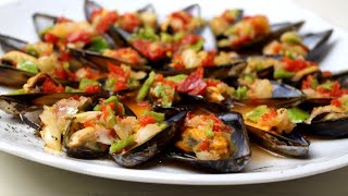 Mejillones a la vinagreta con Thermomix IDEALES PARA NAVIDAD [upl. by Schmitt]