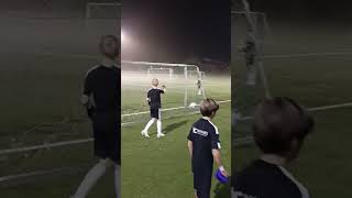 Dylano Wagner shoots on Goal subscribe soccer realmadrid ronaldo alnassr psv funny [upl. by Watson]