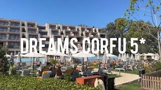 Dreams Corfu 5  luxury all inclusive resort in 4k video [upl. by Walther]