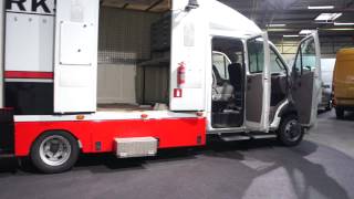 Renault Mascott 13055 SERVICE TRUCK MET WERKPLAATS Derks Autobedrijf [upl. by Sutniuq661]