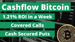 Create Cashflow Using Covered Calls amp Cash Secured Puts  Bitcoin ETF BITO  121 ROI in 1 Week [upl. by Goetz485]