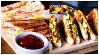 Boiled Egg Sandwich 🥪  2 methods  Easy Lunch Box Recipe  Five Food Makers [upl. by Rebna]