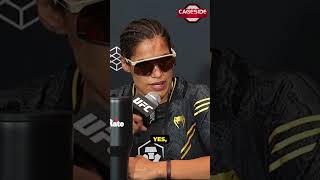 Julianna Peña welcomes a fight with Kayla Harrisonif the GOAT doesnt come back UFC307 [upl. by Yelats722]