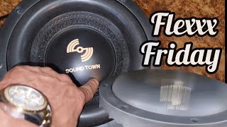 😲Subwoofer 🔊 FLEXOLIGY Featuring Sound Town Ares 10D2 Subwoofer [upl. by Codding]