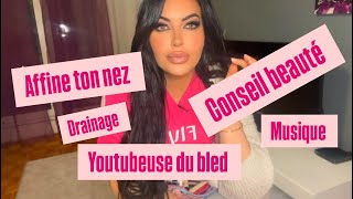 Conseils beauté  Réduire les rides  Affine ton nez  Draine ton visage [upl. by Lotsyrk955]