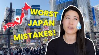 10 MAJOR JAPAN MISTAKES TO AVOID essential travel tips [upl. by Lonnard]