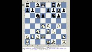 Warmerdam Max vs Nguyen Kevin  Netherlands Chess U15 2014 Rotterdam [upl. by Pampuch]